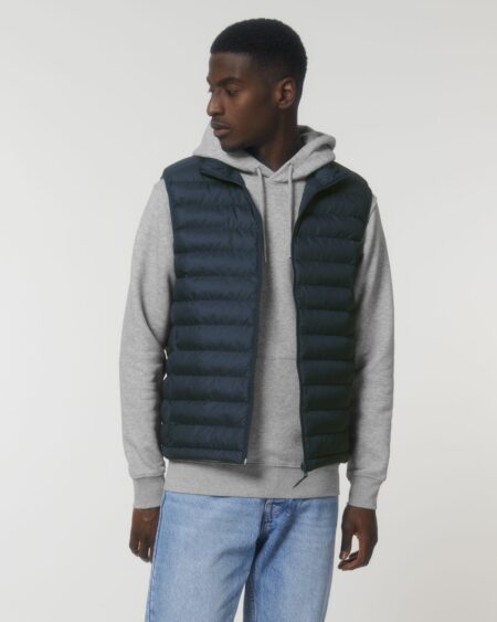 La doudoune haut de gamme sans manches homme à personnaliser